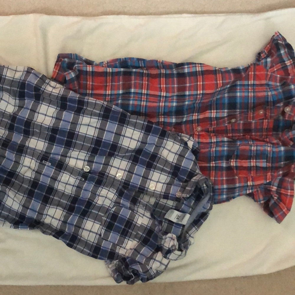 Pair of boys 24 mo rompers